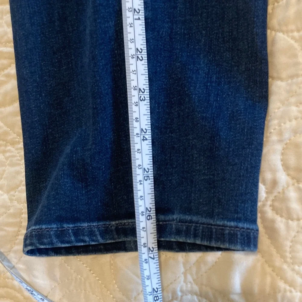 Chico's Indigo Stretch Jeggings Jeans US size 14 Chico size 2.5 Regular - Picture 7 of 9